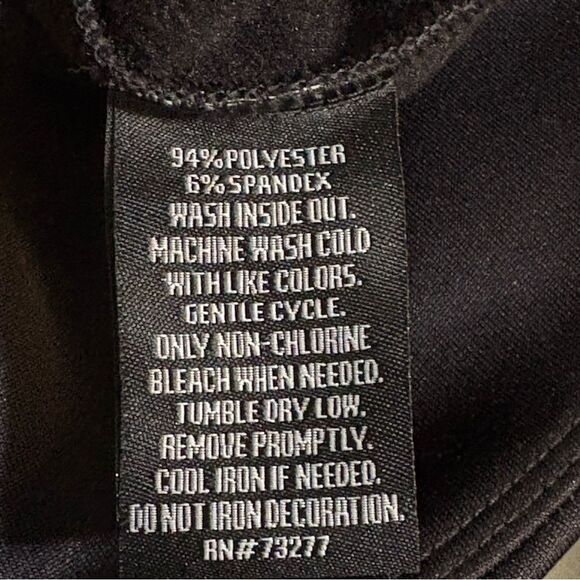 Fila Black Utility Jacket with High Collar and Streamlined Design Women’s S. - Picture 7 of 8